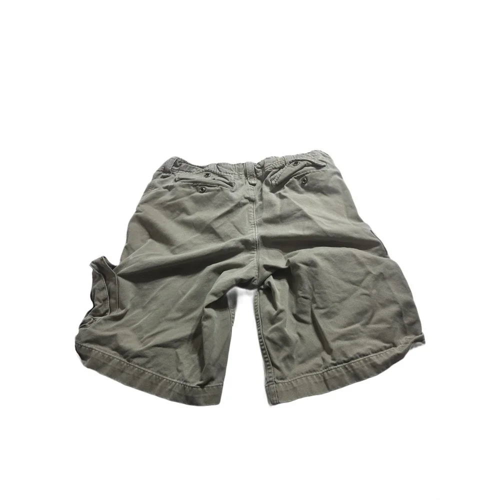 Polo Ralph Lauren Men's Cargo Shorts Olive Gray Utility Multi Pocket Casual 34